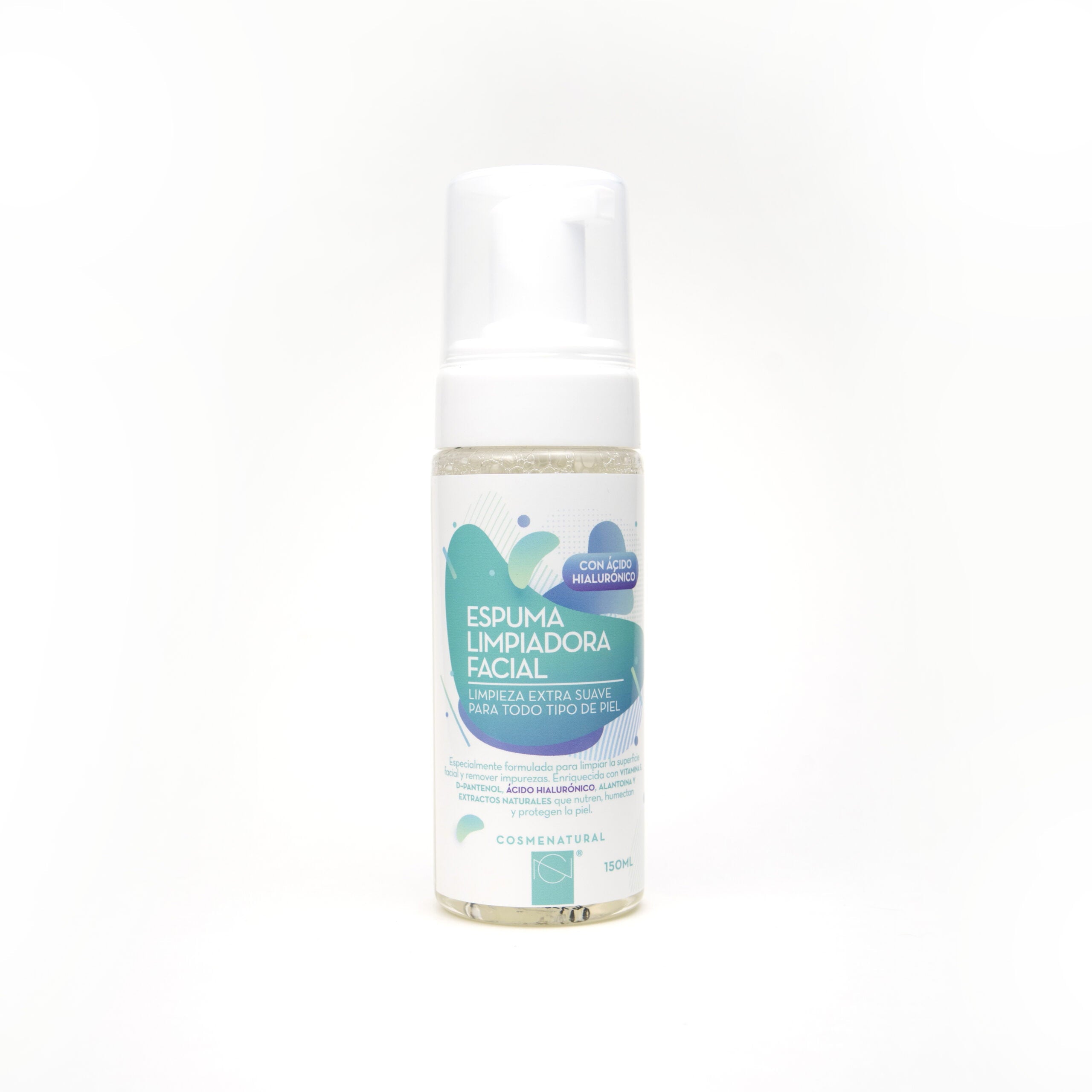 Espuma Facial Limpiadora con Acido Hialuronico