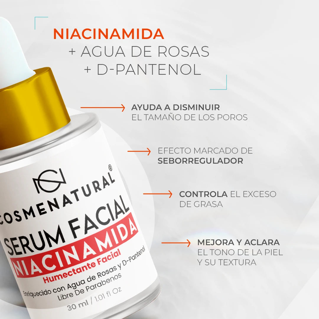 Serum Facial con Niacinamida