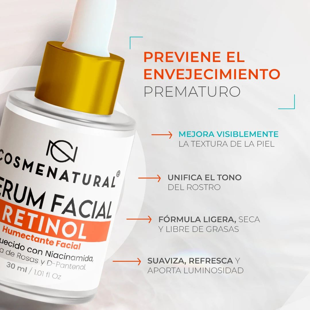 Serum Facial con Retinol