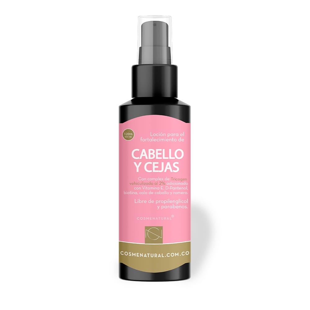 Tónico capilar cabello y cejas x 120ml