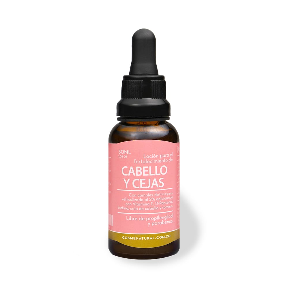 Tónico capilar cabello y cejas x 30ml