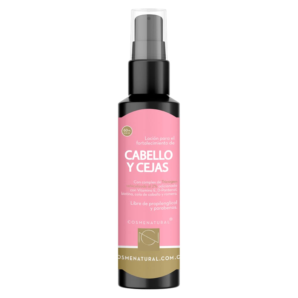 Tónico capilar cabello y cejas x 60ml
